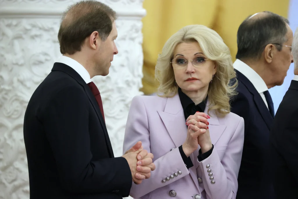 Денис Мантуров и вице-премьер Татьяна Голикова