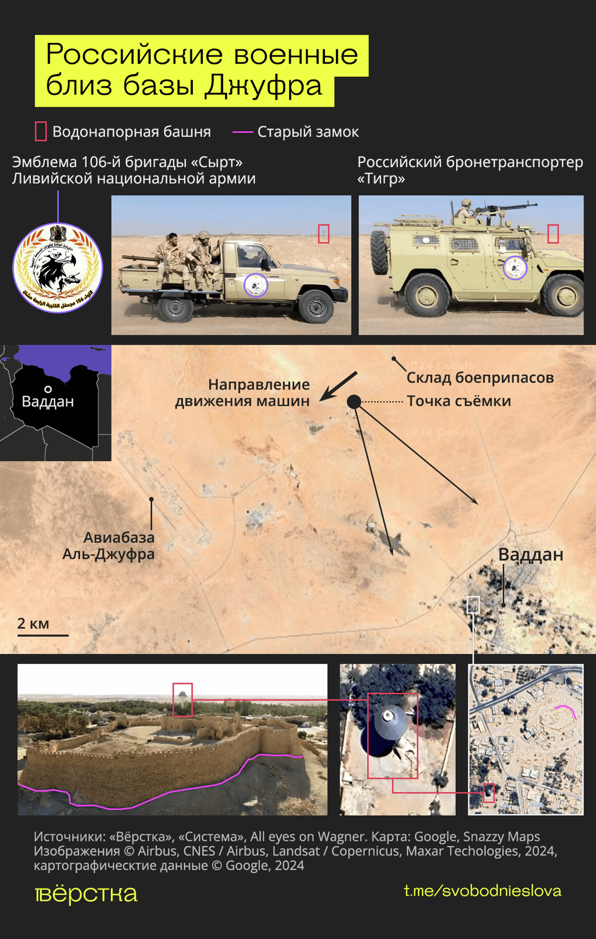 Российские военные в Ливии, май 2024 инфографика