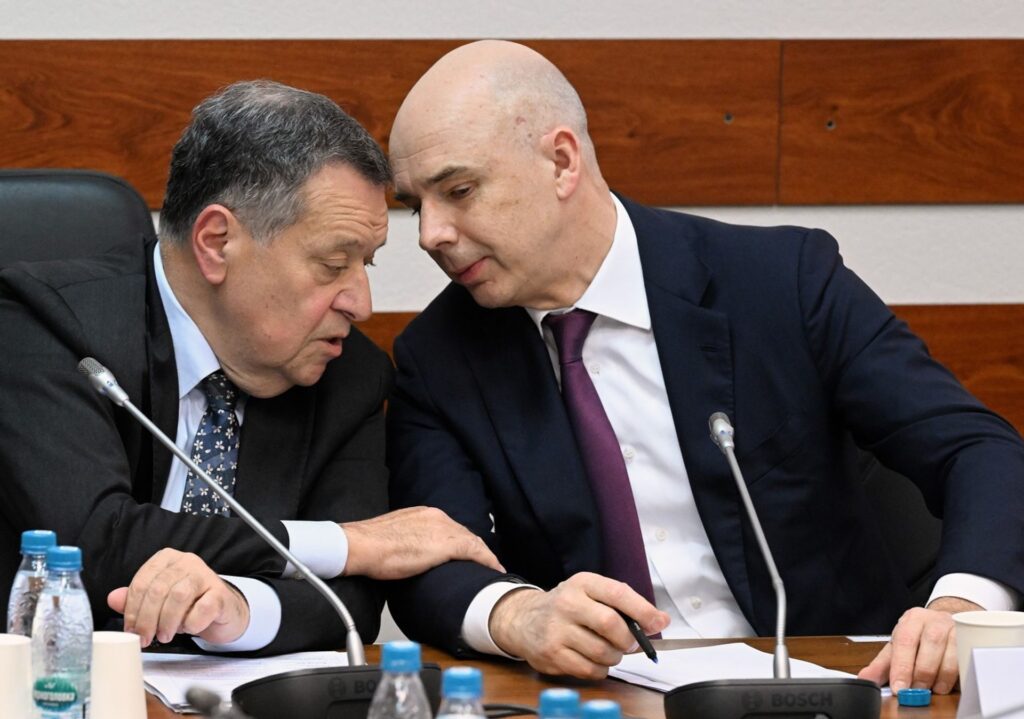 Андрей Макаров и министр финансов РФ Антон Силуанов