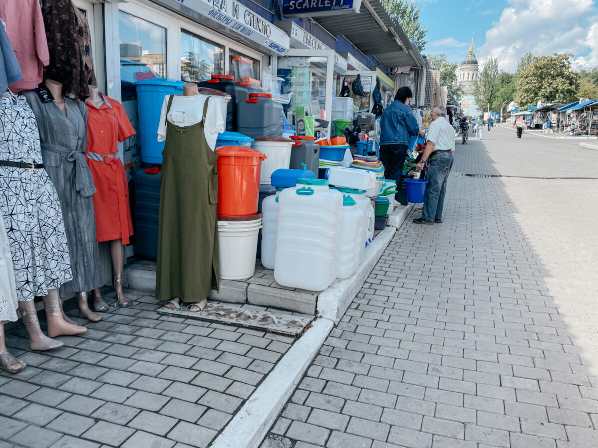 Емкости для воды популярный товар на рынке в Донецке