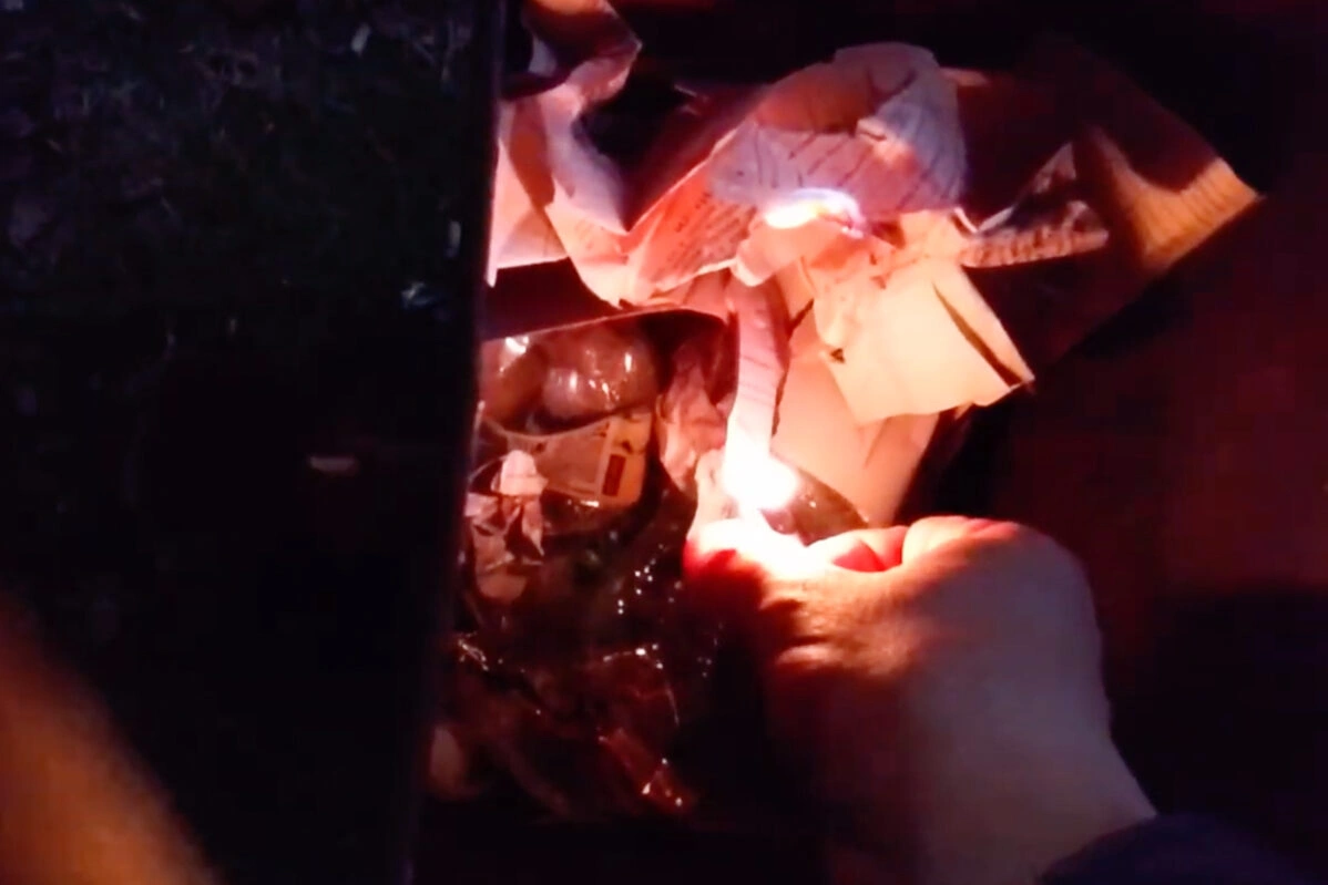 Владимир Бернгардт после нелегального перехода российско-белорусской границы