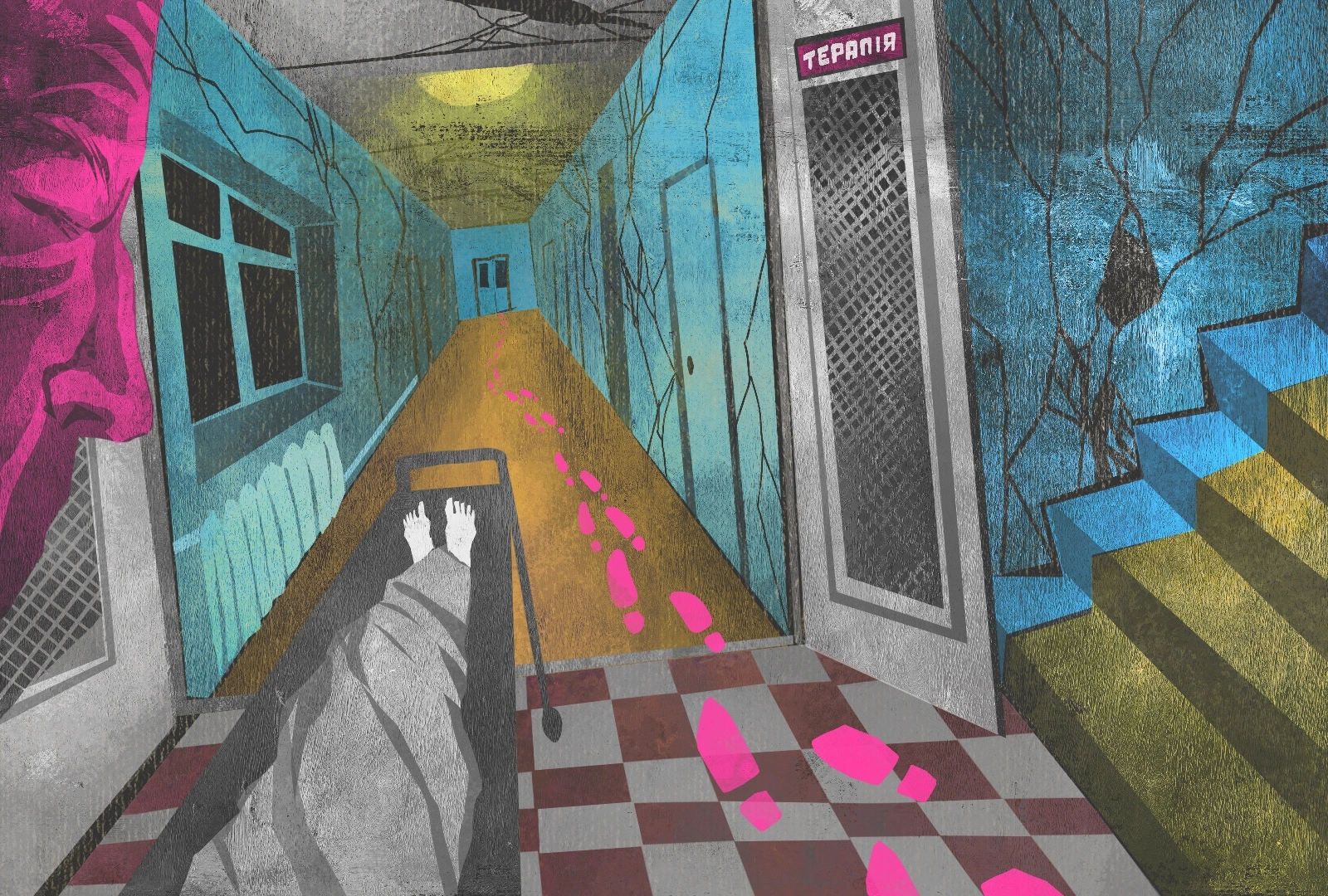 Районная больница в Каланчаке — одно из немногих учреждений, которое работает в оккупации. Школы и предприятия — закрываются