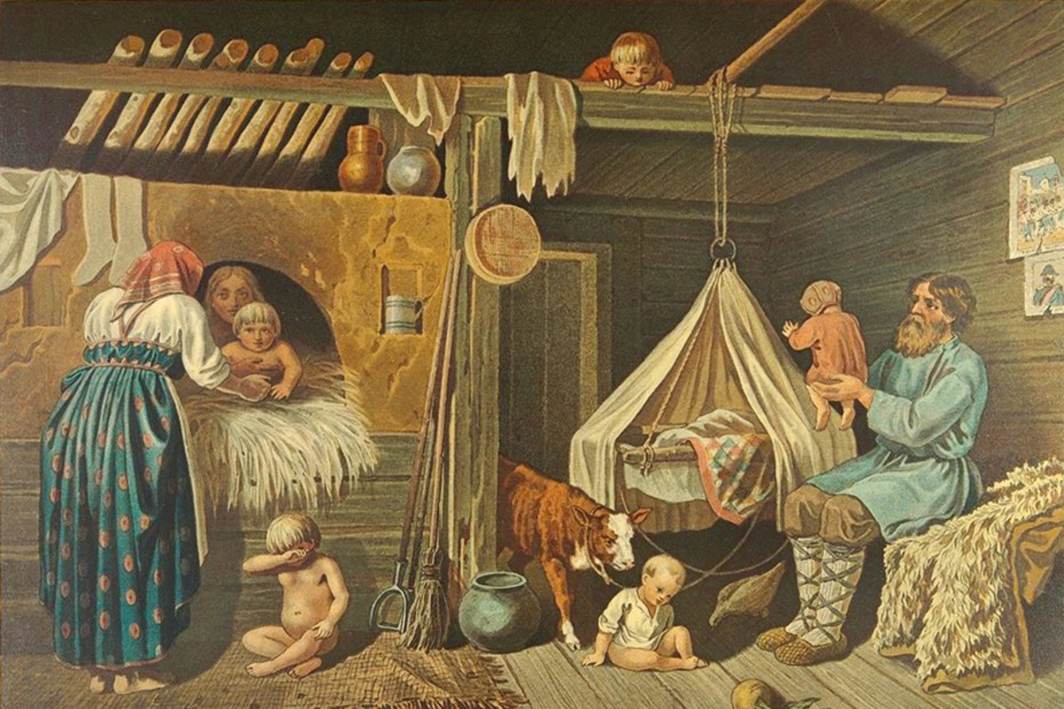 Половина многодетных семей в России испытывают стеснённость в жилплощади