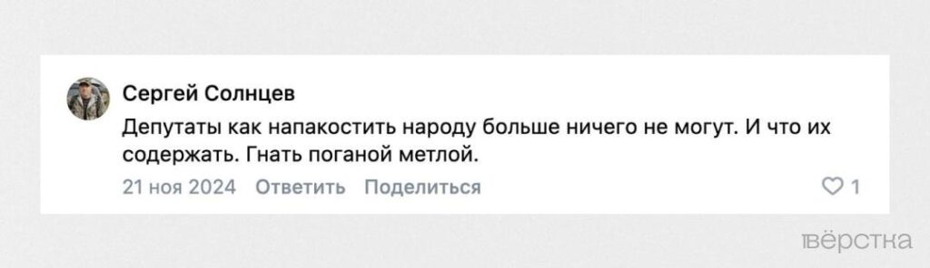 Суд признал экстремизмом призыв гнать поганой метлой депутатов в&nbsp;комментарии к&nbsp;инициативе выдать многодетным семьям лошадь