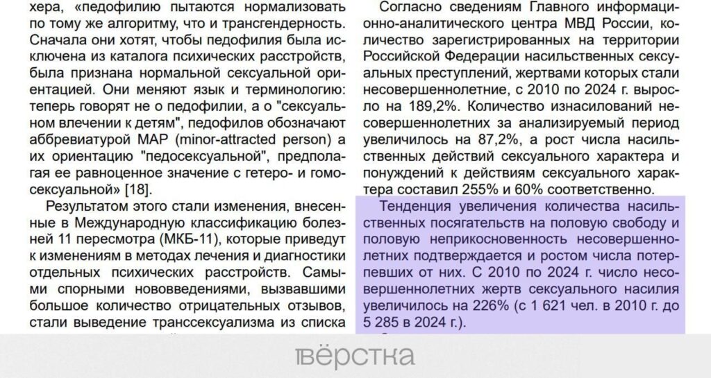 11 тысяч несовершеннолетних стали потерпевшими по&nbsp;делам о&nbsp;сексуализированном насилии в&nbsp;2023-2024 годах&nbsp;