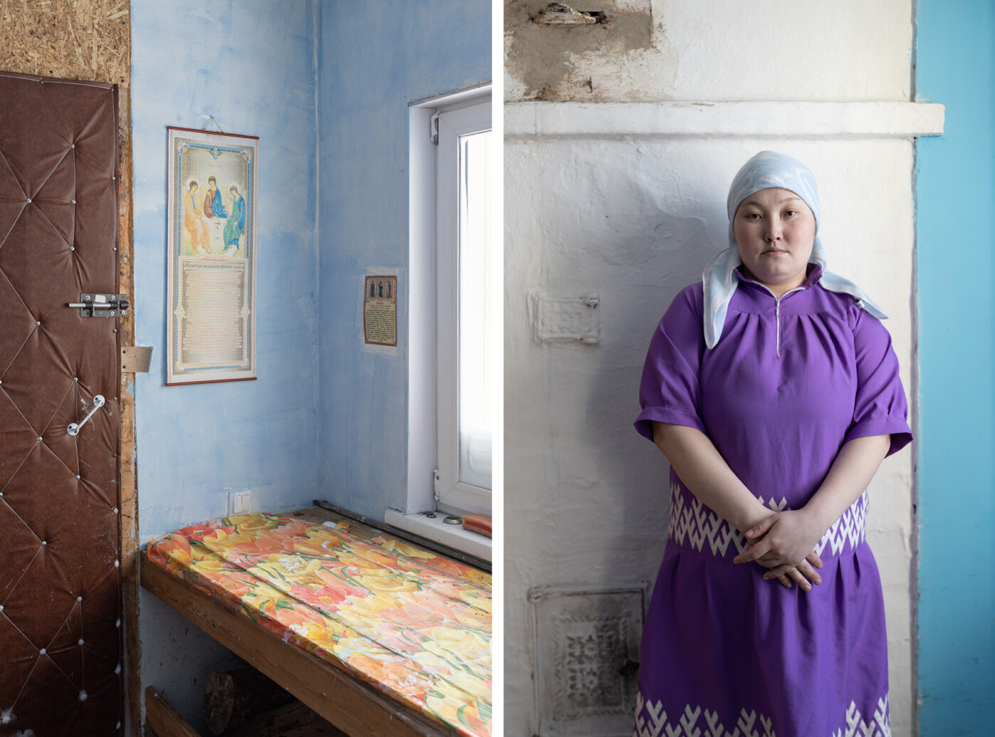 Прихожая этнографического музея деревни Нумто