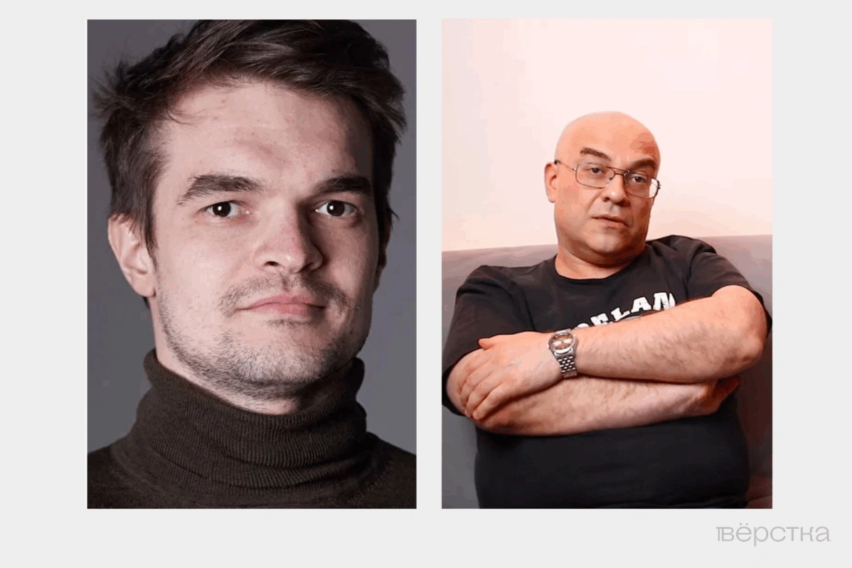 Дмитрий Череватенко и&nbsp;Михаил Волошин из&nbsp;студии Red Head Sound, распространяющей пиратские копии голливудского кино&nbsp;— известные лица на&nbsp;рынке дубляжа кино и&nbsp;компьютерных игр